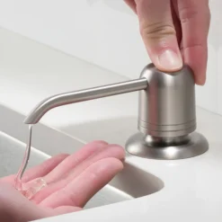Kitchen Soap and Lotion Dispenser in Stainless Steel