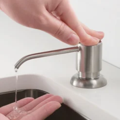 Kitchen Soap and Lotion Dispenser in Stainless Steel