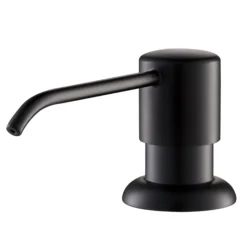 Kitchen Soap and Lotion Dispenser in Matte Black