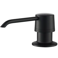 Kitchen Soap and Lotion Dispenser in Matte Black