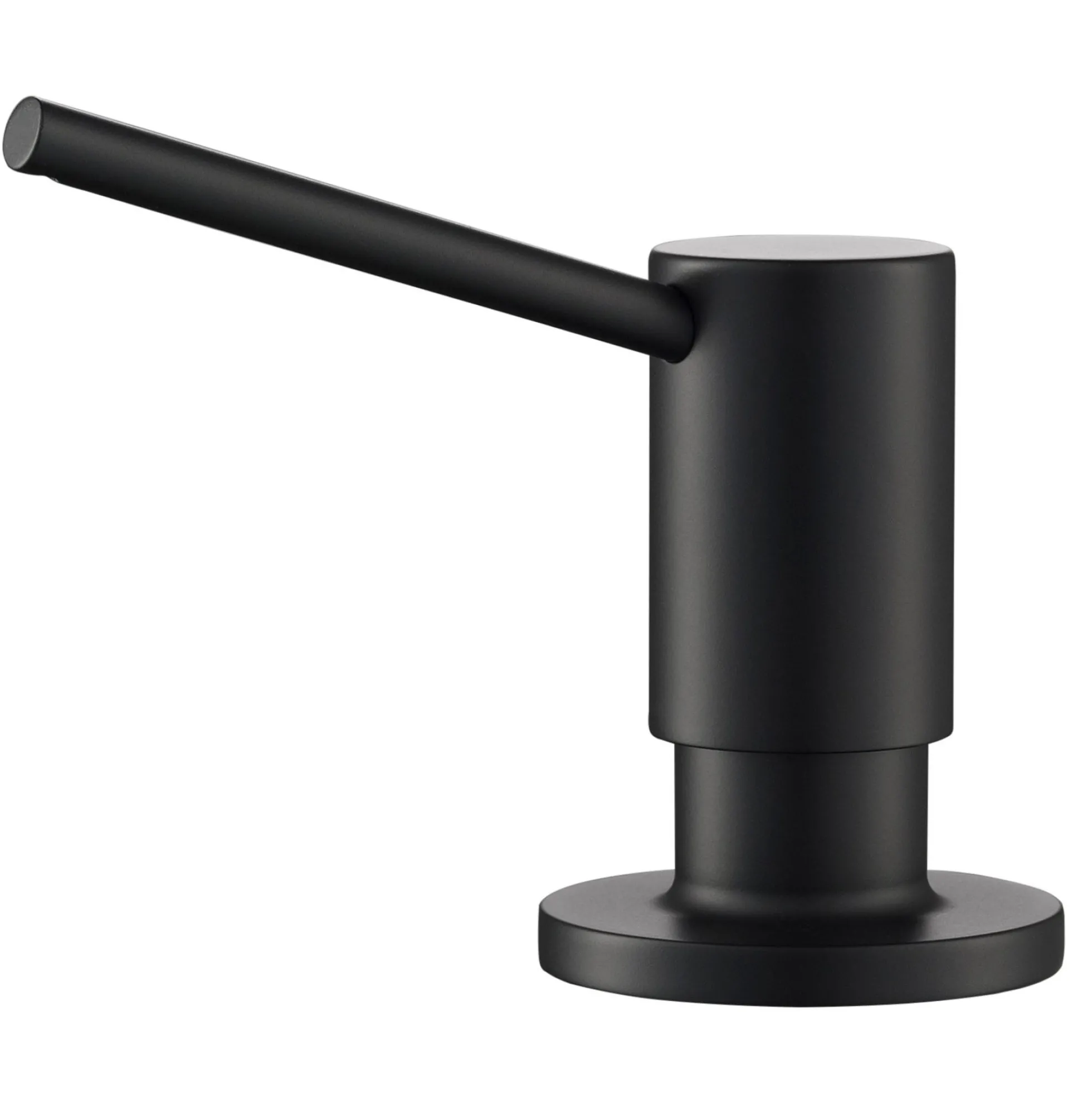 Kitchen Soap and Lotion Dispenser in Matte Black