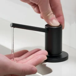 Kitchen Soap and Lotion Dispenser in Matte Black