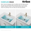 16 3/4"Oval Porcelain CeramicUndermountBathroom Sinkin Whitewith OverflowDrain