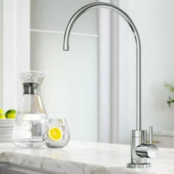 Purita 100% Lead-Free Kitchen Water Filter Faucet in Chrome