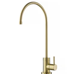 Purita 100% Lead-Free Kitchen Water Filter Faucet in Spot Free Antique Champagne Bronze