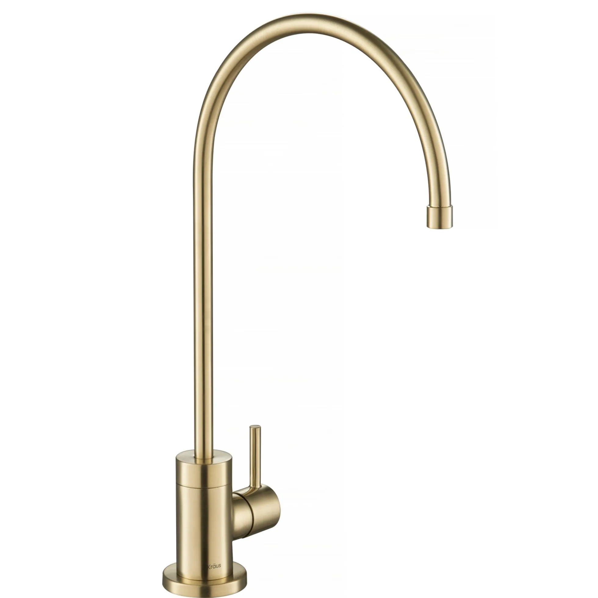 Purita 100% Lead-Free Kitchen Water Filter Faucet in Spot Free Antique Champagne Bronze