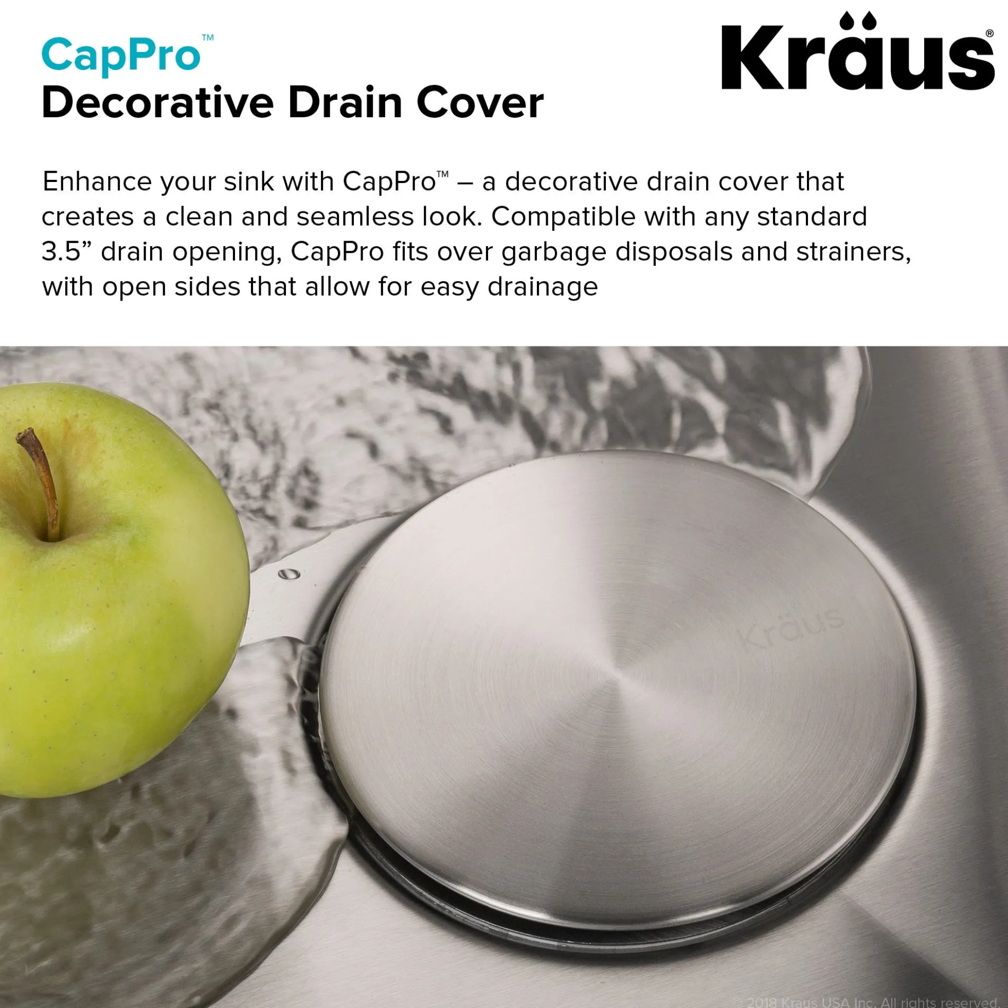 Removable Decorative Drain Cover