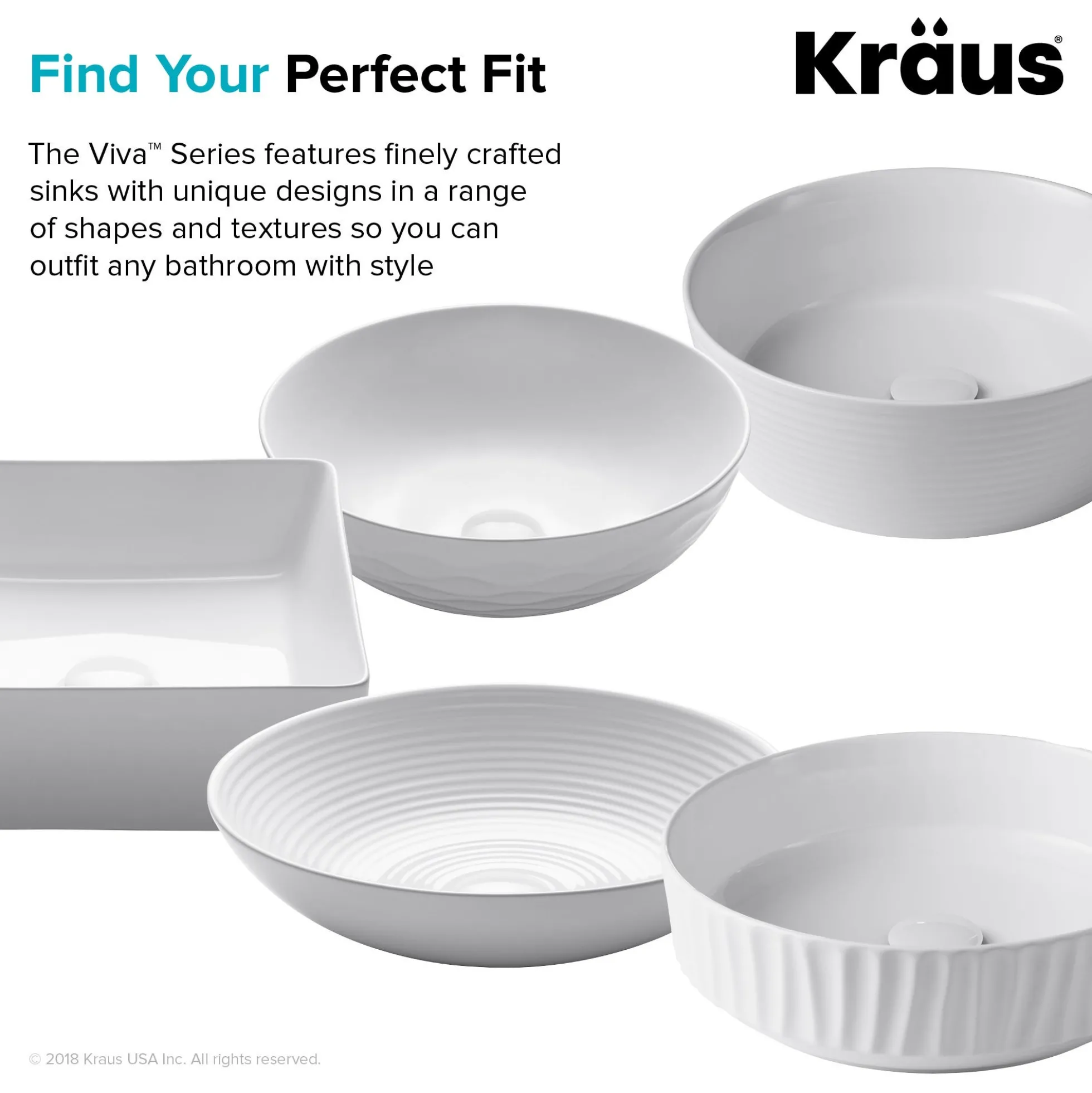 15 3/4" Round Vessel Ceramic Bathroom Sink in White