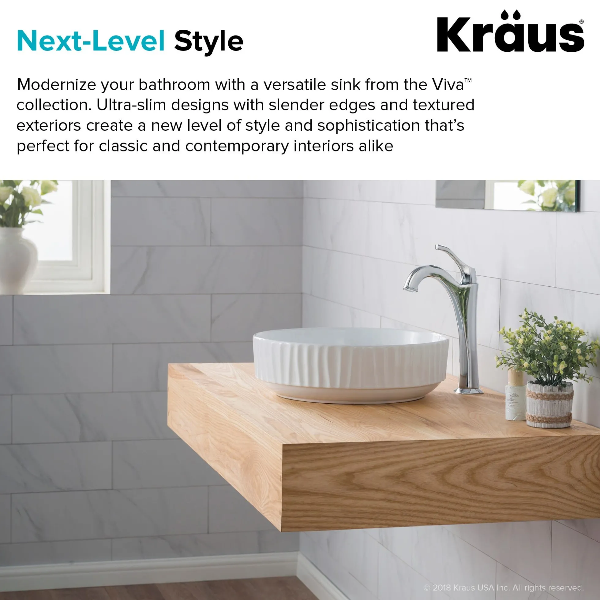 15 3/4" Round Vessel Ceramic Bathroom Sink in White