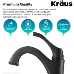 Single Handle Basin Bathroom Faucet with Lift Rod Drain and Deck Plate in Matte Black (2-Pack)