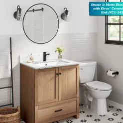 Single Handle Bathroom Faucet in Spot-Free Brushed Nickel with Pop Up Drain and Supply Lines