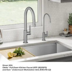 Single Handle Drinking Water Filter Faucet for Reverse Osmosis or Water Filtration System in Spot-Free Stainless Steel