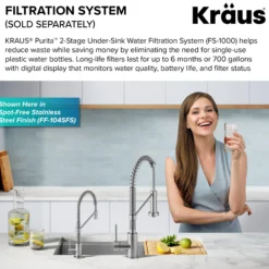 Single Handle Drinking Water Filter Faucet for Reverse Osmosis or Water Filtration System in Spot-Free Antique Champagne Bronze