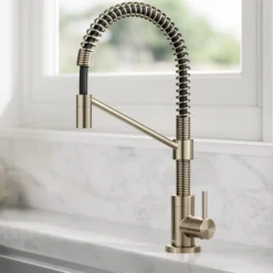 Single Handle Drinking Water Filter Faucet for Reverse Osmosis or Water Filtration System in Spot-Free Antique Champagne Bronze