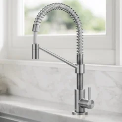 Single Handle Drinking Water Filter Faucet for Reverse Osmosis or Water Filtration System in Spot-Free Stainless Steel