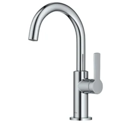 Single Handle Kitchen Bar Faucet in Chrome