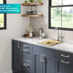 Single Handle Kitchen Bar Faucet in Chrome
