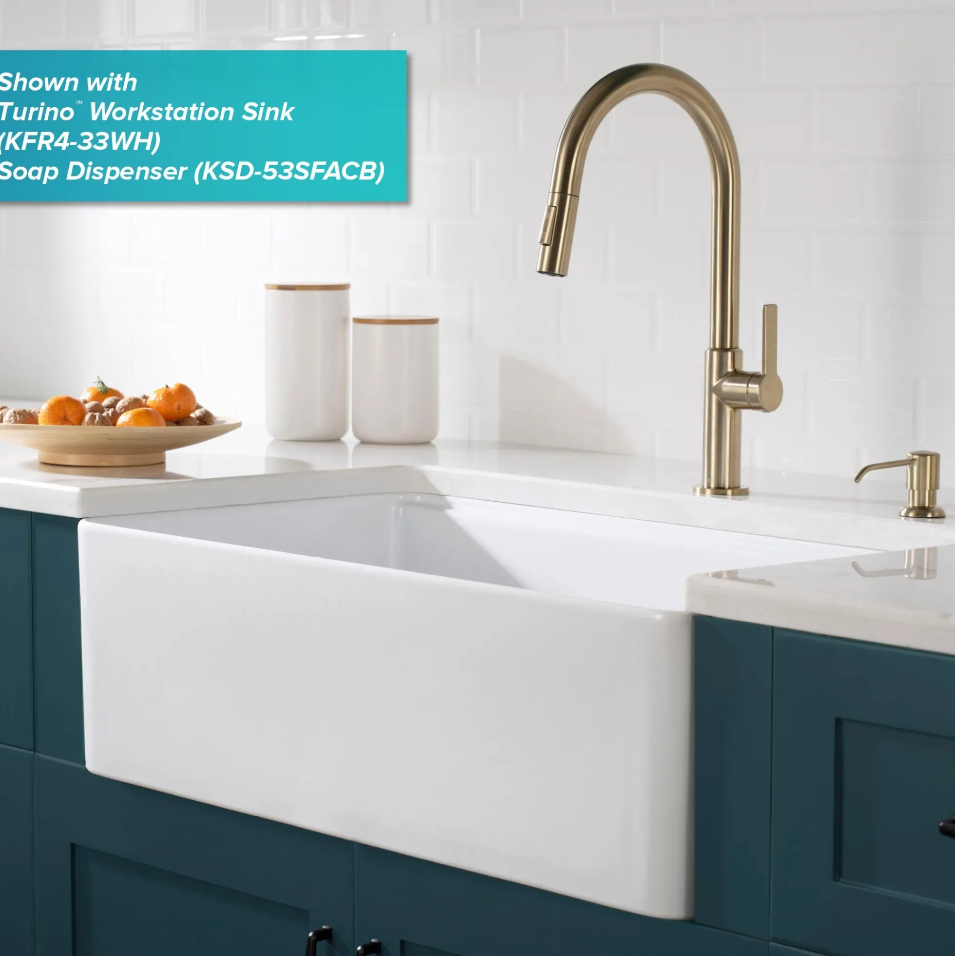 Single Handle Pull Down Kitchen Faucet in Spot Free Antique Champagne Bronze