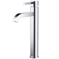 Single Handle Vessel Bathroom Faucet in Chrome