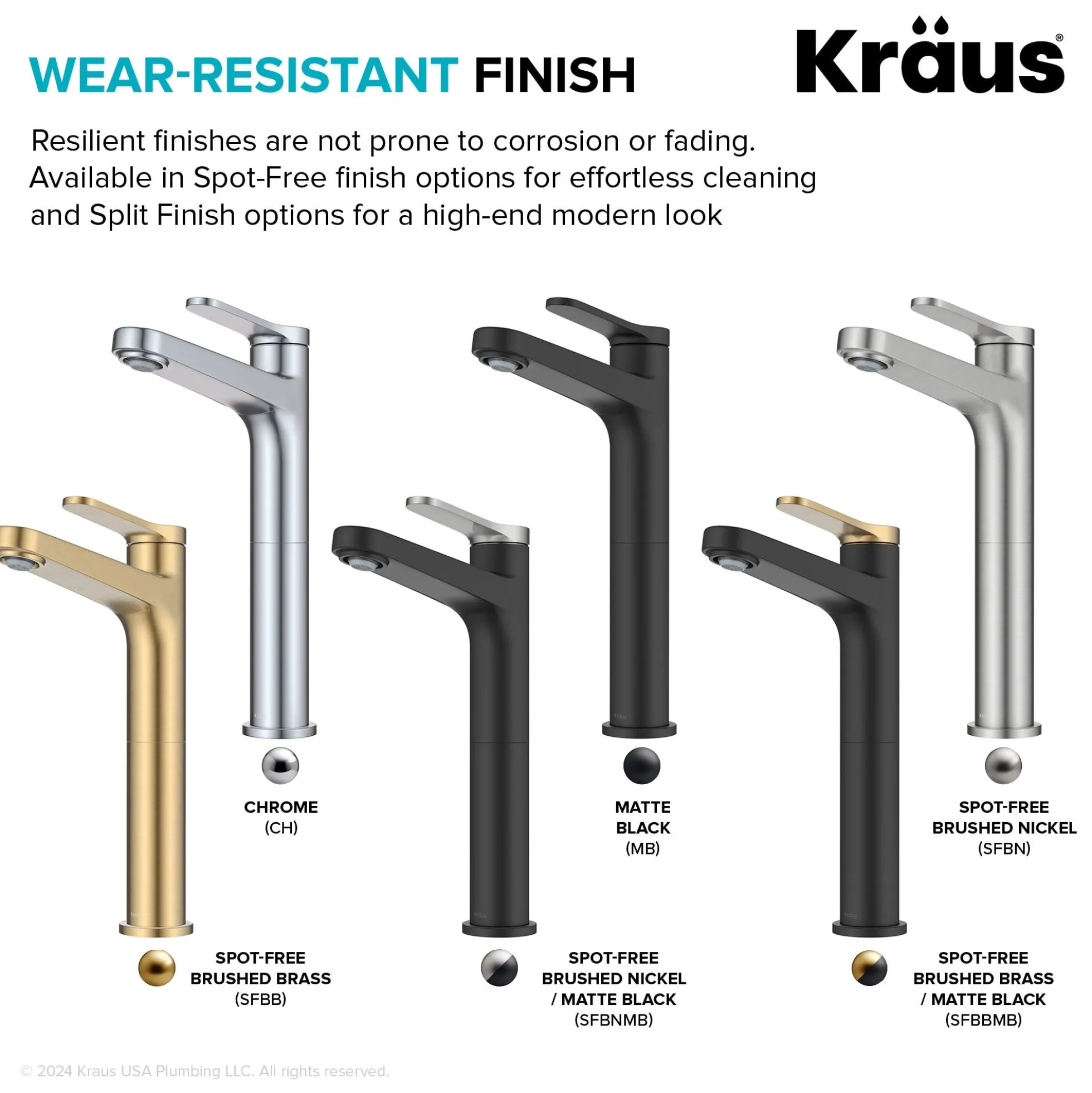 Single Handle Vessel Bathroom Faucet in Spot-Free Brushed Nickel with Pop Up Drain and Supply Lines