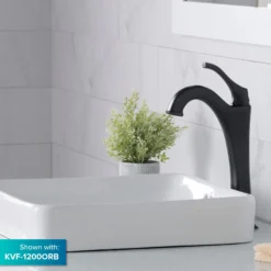 16 1/2" Square Semi-Recessed Ceramic Bathroom Sink in White with Overflow Drain (2-Pack)
