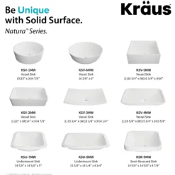 Square Semi-Recessed 14.6