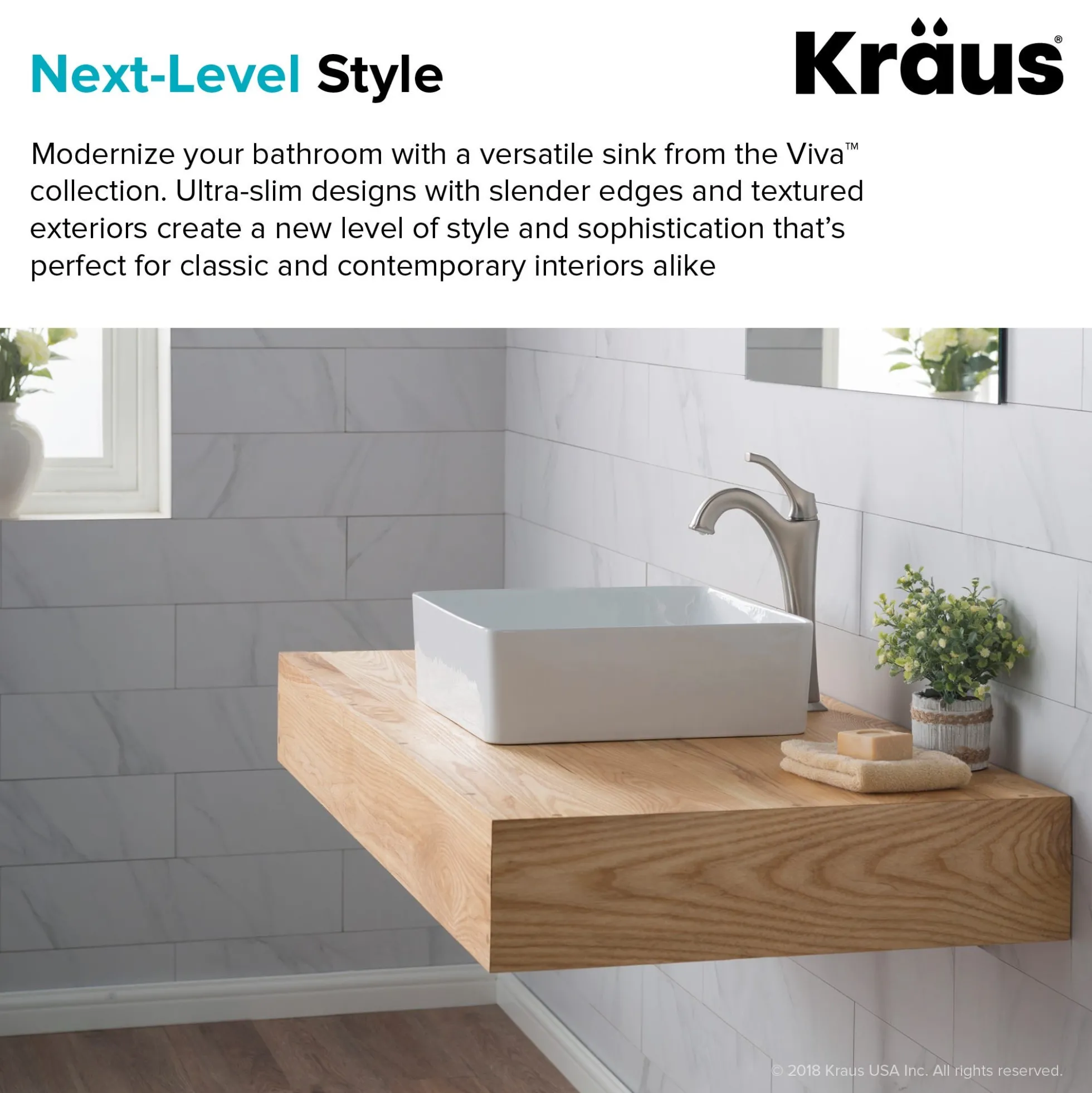 15 5/8" Square Vessel Ceramic Bathroom Sink in White with Pop-Up Drain