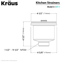 Stainless Steel Basket Strainer