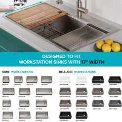 Stainless Steel Colander for Workstation Kitchen Sink
