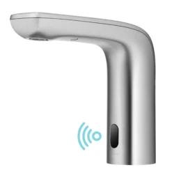 Touchless Sensor Bathroom Faucet in Spot Free Stainless Steel