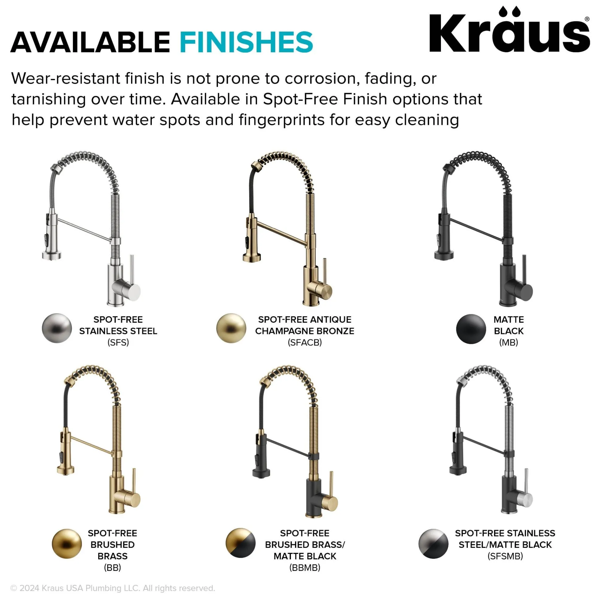 Touchless Sensor Commercial Style 2-Function Single Handle Pull-Down Kitchen Faucet in Spot-Free Stainless Steel / Matte Black