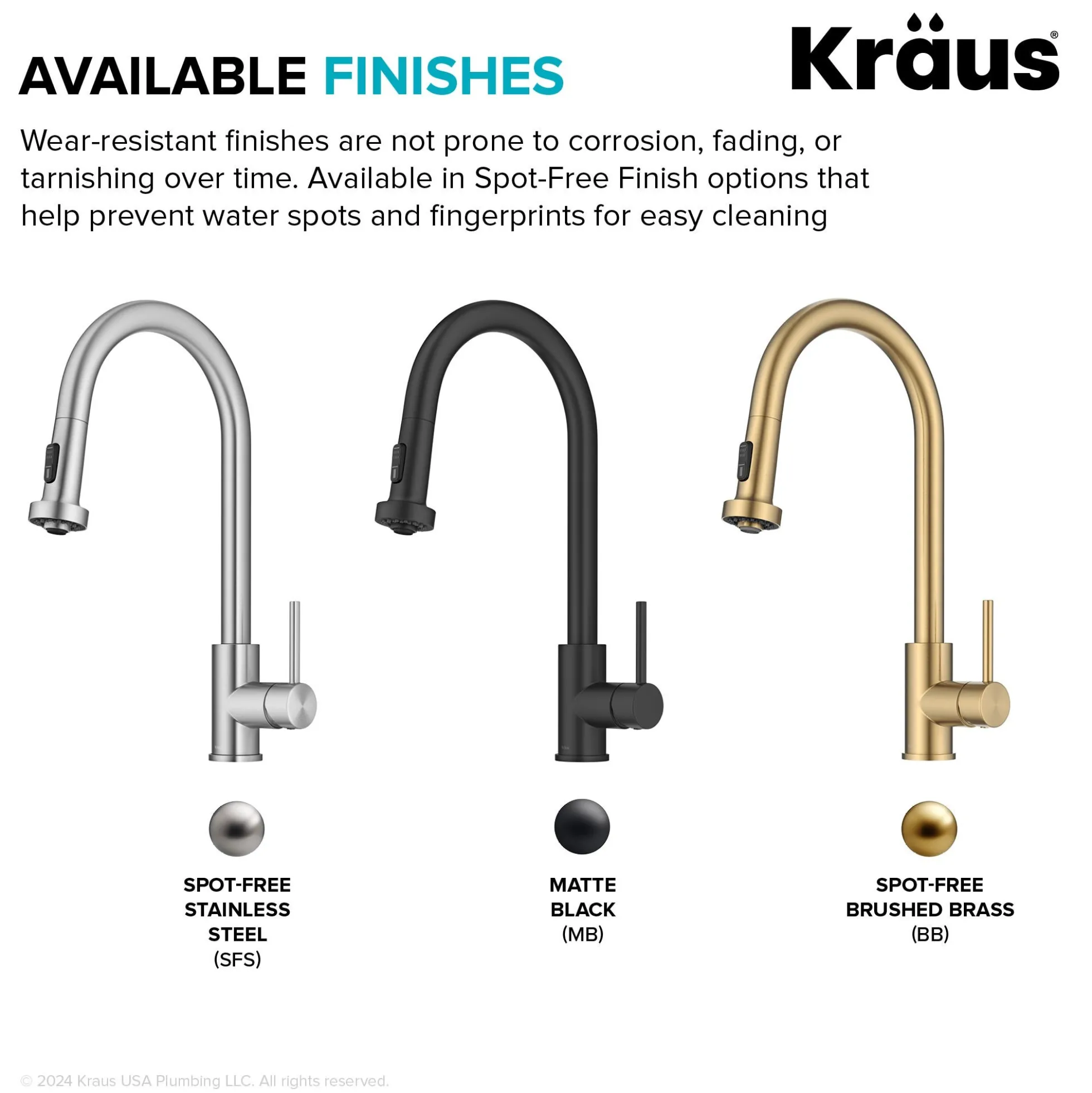 Touchless Sensor 2-Function Single Handle Pull Down Kitchen Faucet in Matte Black