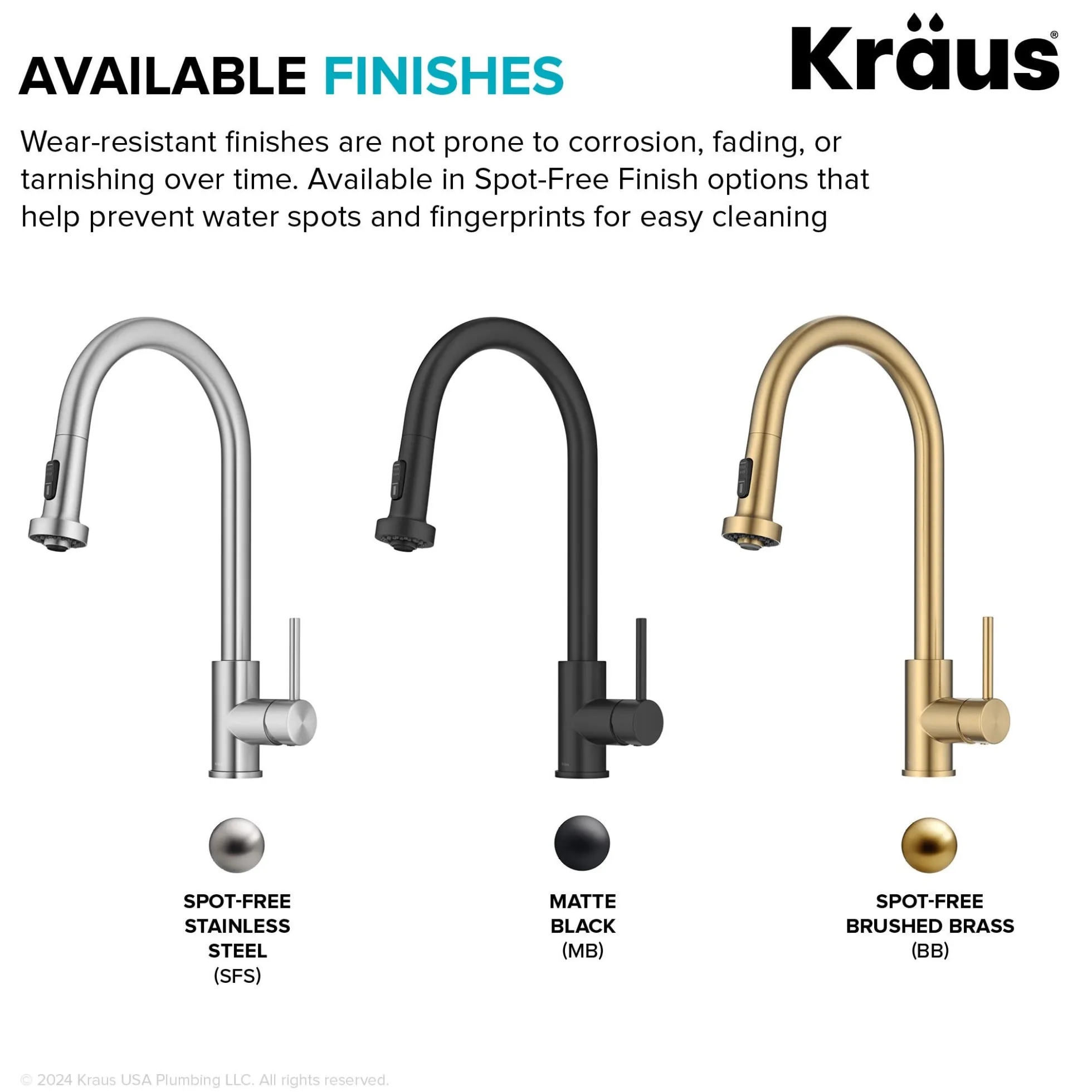 Touchless Sensor 2-Function Single Handle Pull Down Kitchen Faucet in Spot-Free Brushed Brass