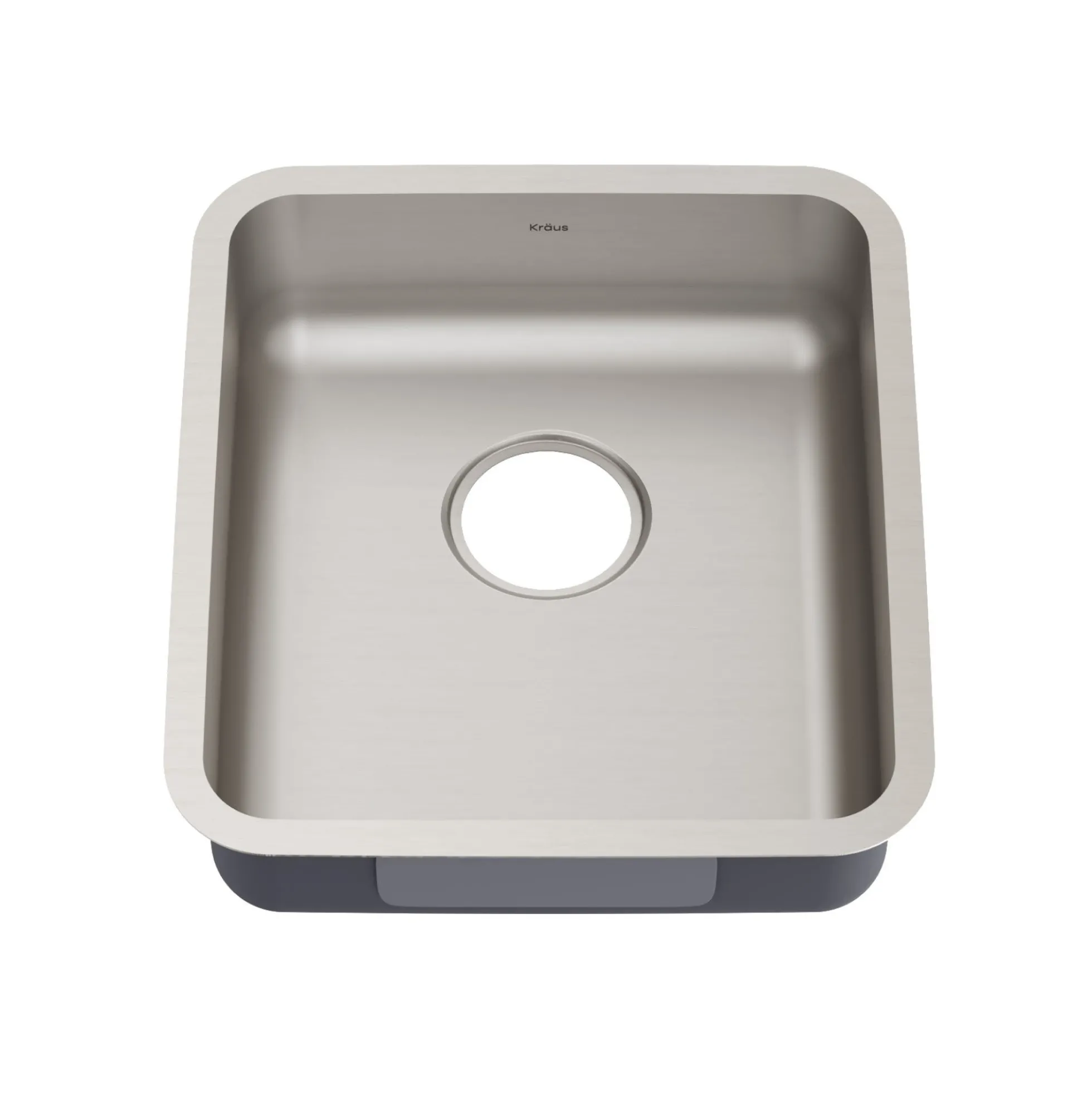 17" Undermount 16 Gauge Stainless Steel Single Bowl ADA Kitchen Sink