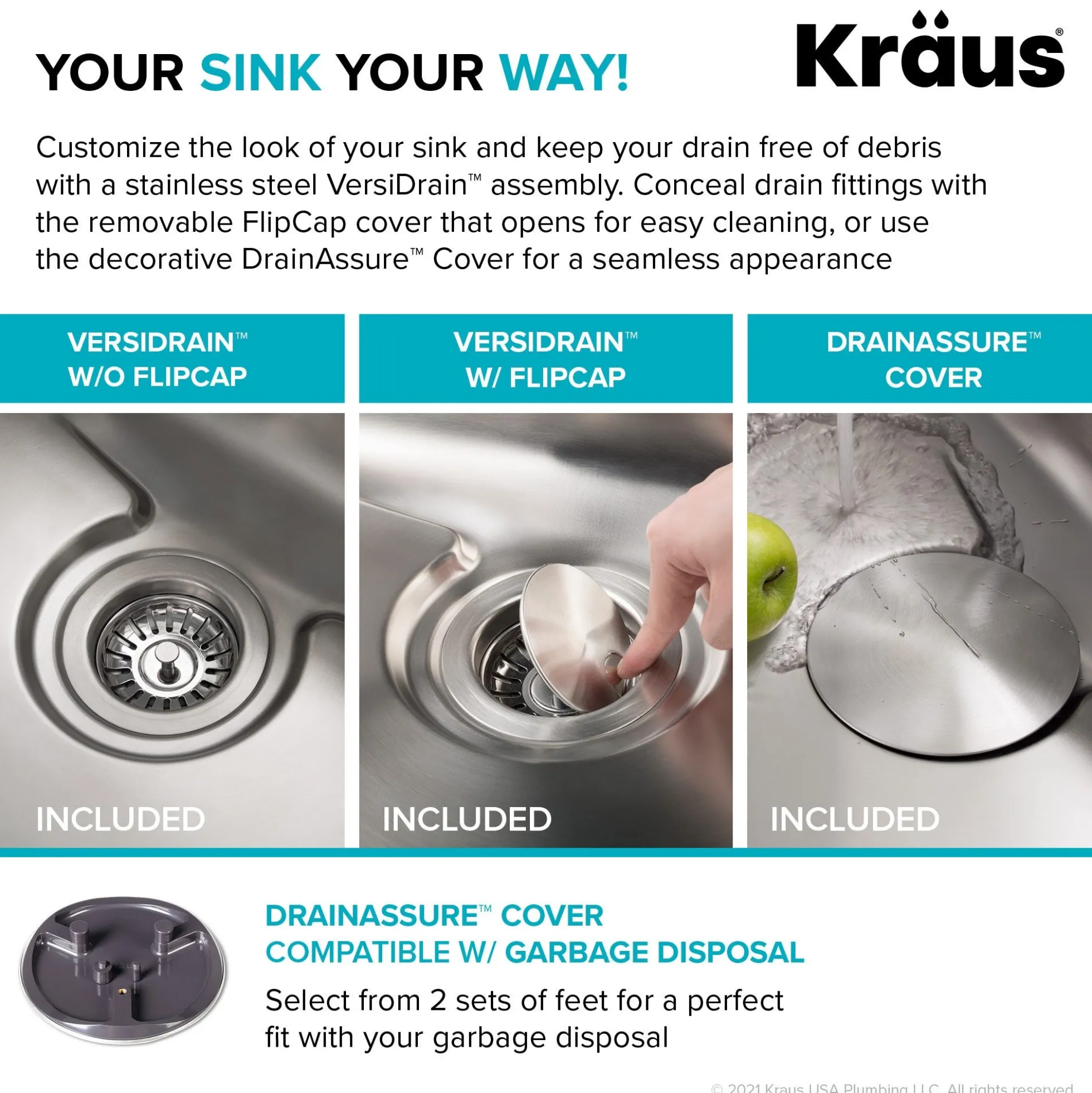 17" Undermount 16 Gauge Stainless Steel Single Bowl Kitchen Bar Sink with DrainAssure Waterway