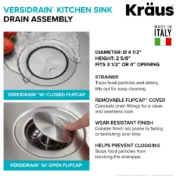 33" Undermount 16 Gauge Stainless Steel Single Bowl Kitchen Sink