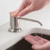 23" Undermount Kitchen Sink w/ Bolden Commercial Pull-Down Faucet and Soap Dispenser in Stainless Steel