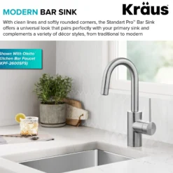 14" Undermount Single Bowl 16 Gauge Stainless Steel Bar Kitchen Sink