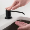 24" Undermount Utility Sink w/ Bolden Commercial Pull-Down Faucet and Soap Dispenser in Stainless Steel/Matte Black