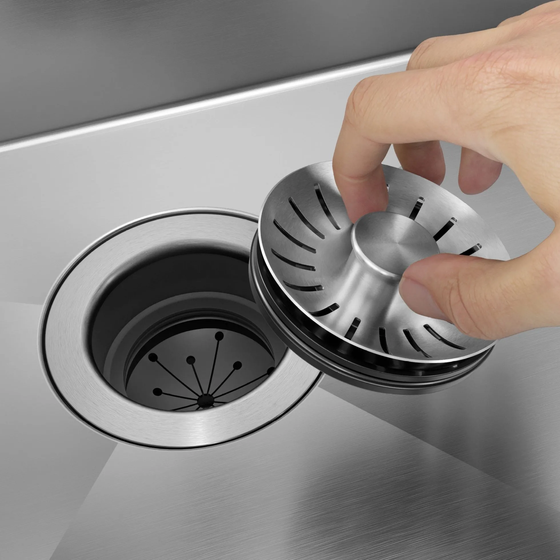 Universal Kitchen Sink Strainer / Stopper forGarbage Disposals