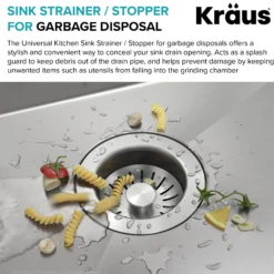 Universal Kitchen Sink Strainer / Stopper forGarbage Disposals