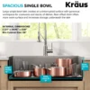 Workstation 33" Dual Mount 18 Gauge Stainless Steel Single Bowl Kitchen Sink with Accessories