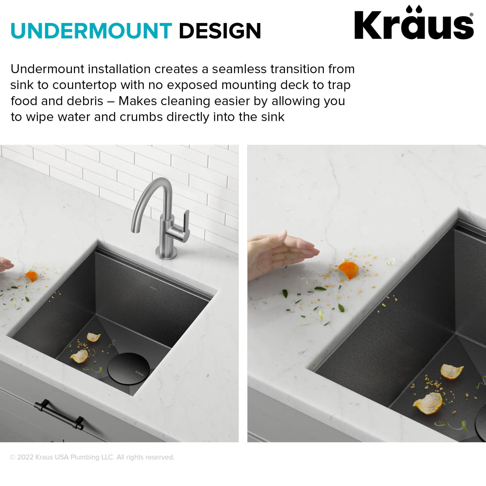 Workstation 17” Undermount 16 Gauge Black Stainless Steel Single Bowl Kitchen Bar Sink in PVD Gunmetal Finish with Accessories